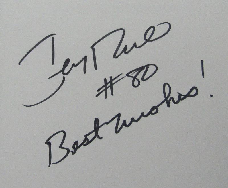 Jerry Rice Signed/Inscribed Book "50 Years, 50 Moments" 49ers JSA 191011