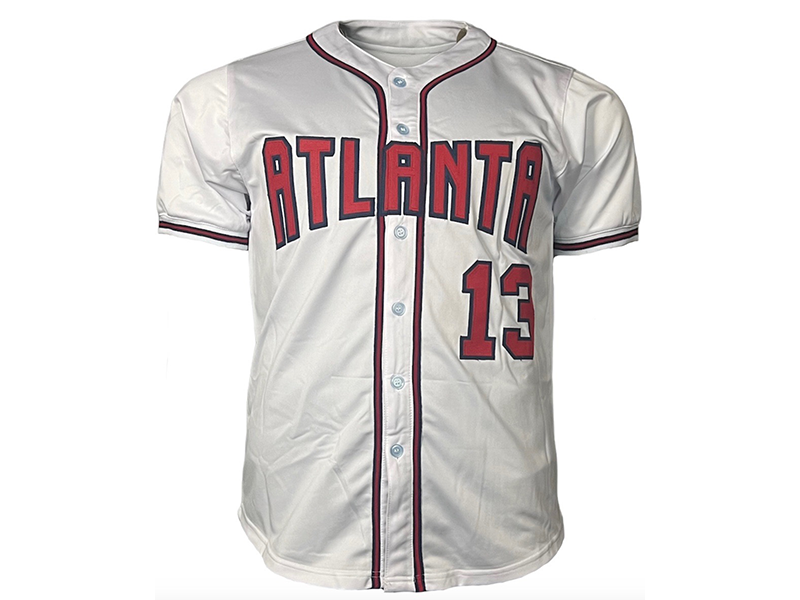 Ronald Acuna Jr. Autographed White Atlanta Custom Baseball Jersey Beckett