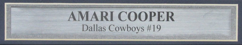Amari Cooper Cowboys Signed/Autographed 8x10 Photo Framed JSA 141609