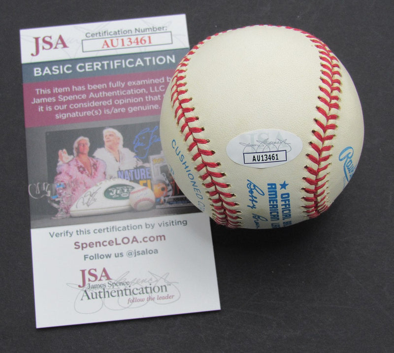 Brien Taylor New York Yankees #1 Pick Signed/Auto OAL Baseball JSA 189867