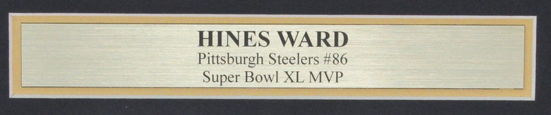 Hines Ward Signed/Autographed 11x14 Photo Pittsburgh Steelers Framed JSA 192371