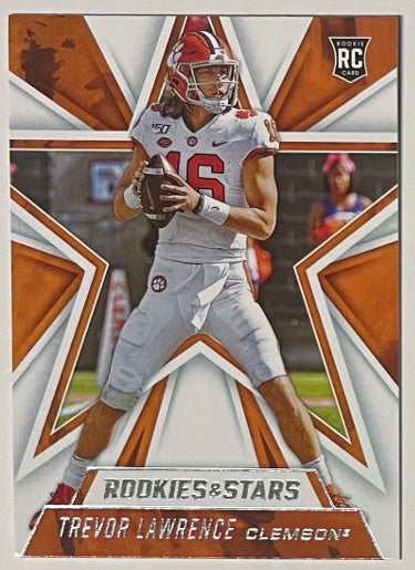 Trevor Lawrence 2021 Panini Chronicles Rookies & Stars Draft Picks Rookie Card #301 (Clemson/Jaguars)