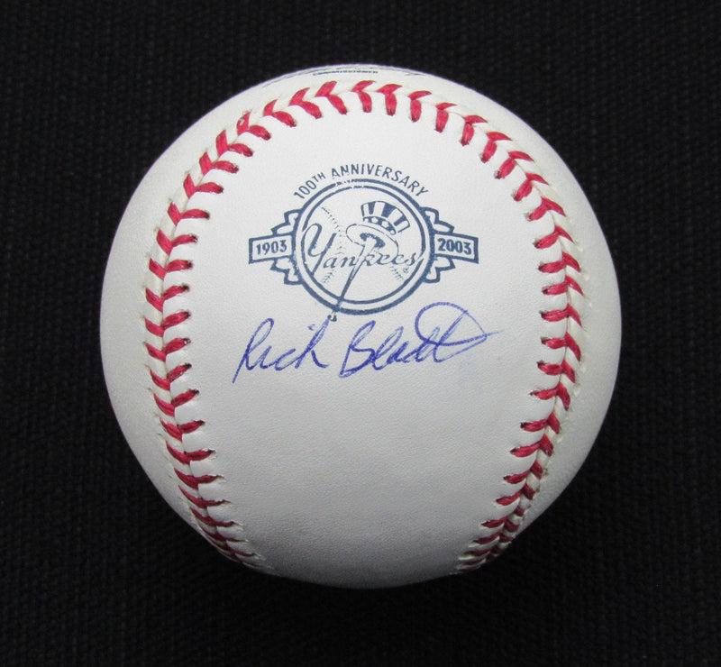Rich Bladt Signed/Auto Yankees 100th OML Baseball JSA 186701