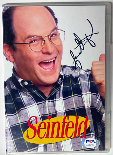 Jason Alexander signed 2010 Seinfeld DVD Cover/DVD George Costanzaâ€“ PSA #AG57117