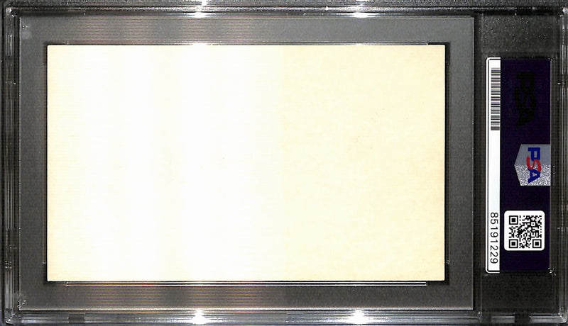 Joe Adcock Signed/Auto 3x5 Index Card Milwaukee Braves PSA/DNA 187228