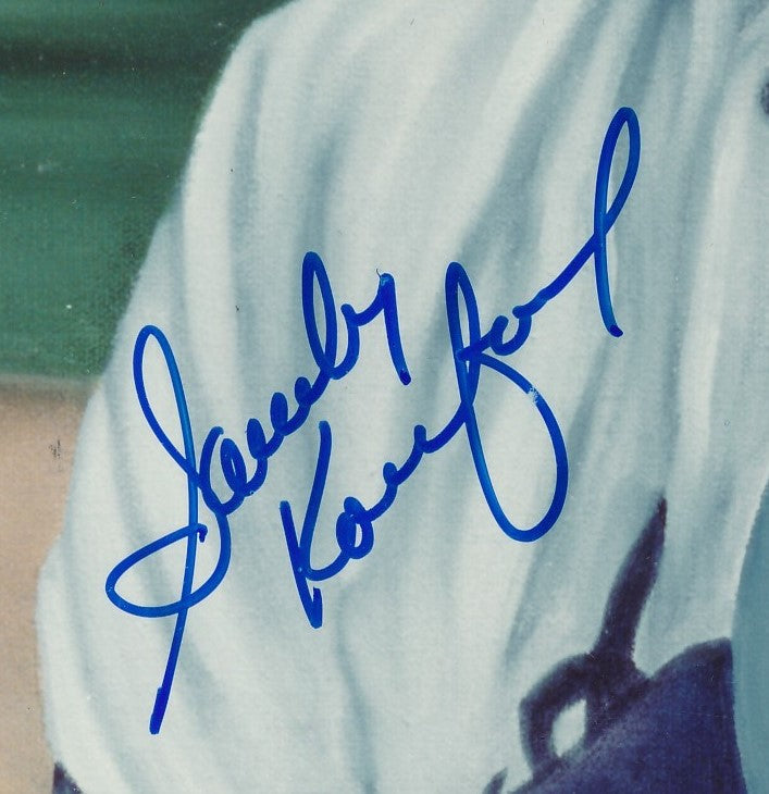 Sandy Koufax HOF Signed/Autographed 8x10 Photo Brooklyn Dodgers PSA/DNA 191842