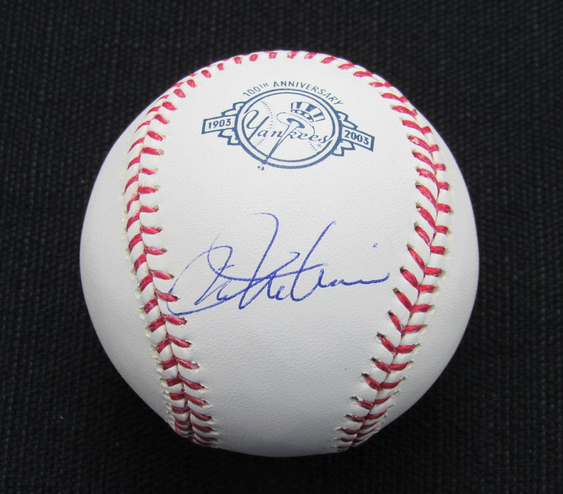 Joe Verbanic Signed/Auto Yankees 100th OML Baseball JSA  186905