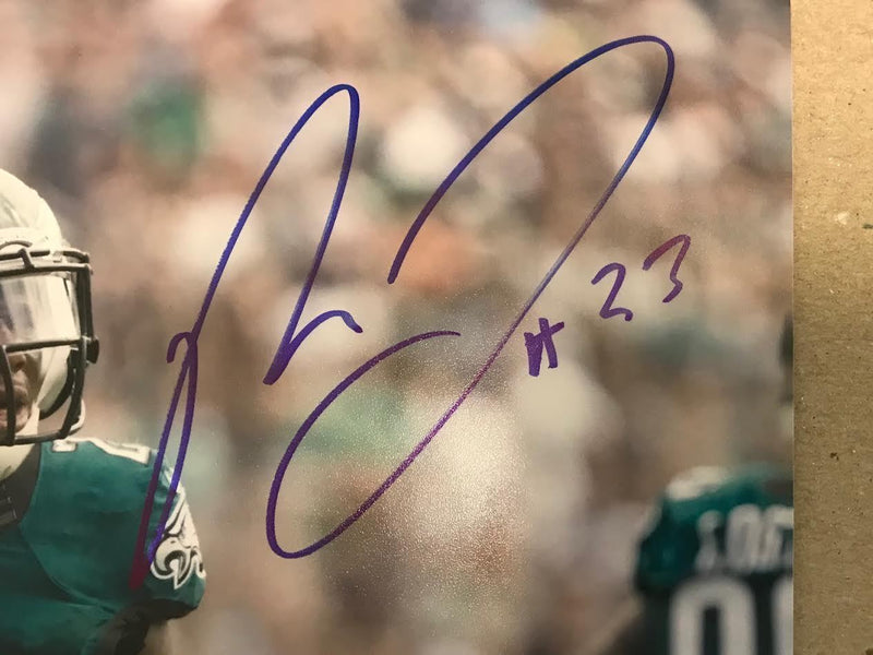 Rodney McLeod Eagles Autographed/Signed 8x10 Photo JSA 131780