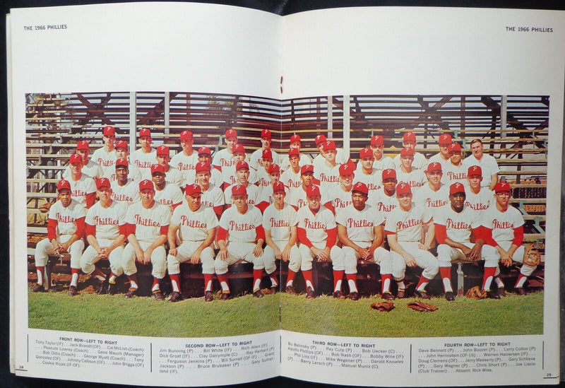 1966 Philadelphia Phillies Yearbook