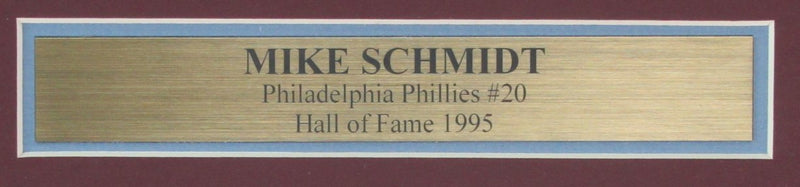 Mike Schmidt HOF Signed/Auto 8x10 Photo Philadelphia Phillies Framed JSA 190859