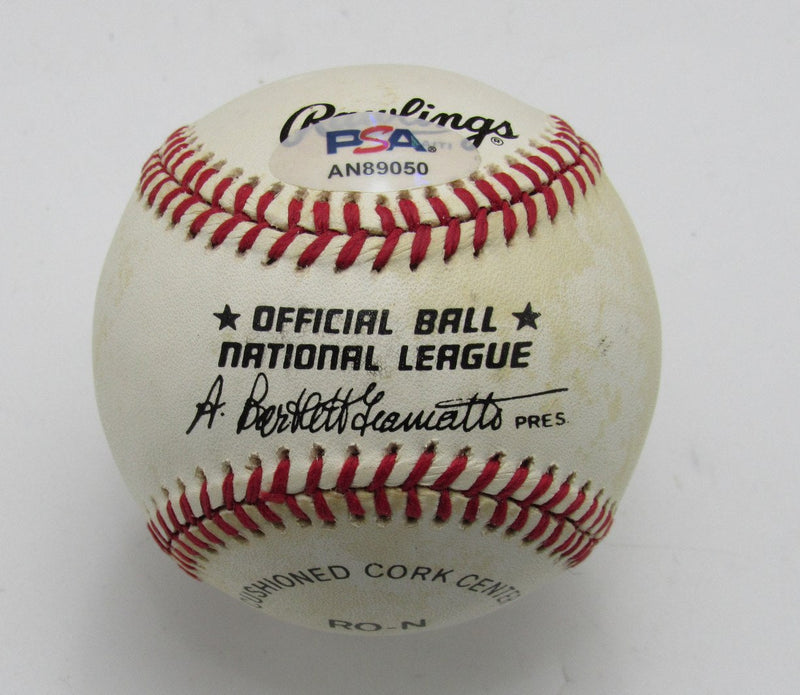 Bill Terry HOF Signed/Inscribed 1930 .401 ONL Baseball New York Giants PSA191699