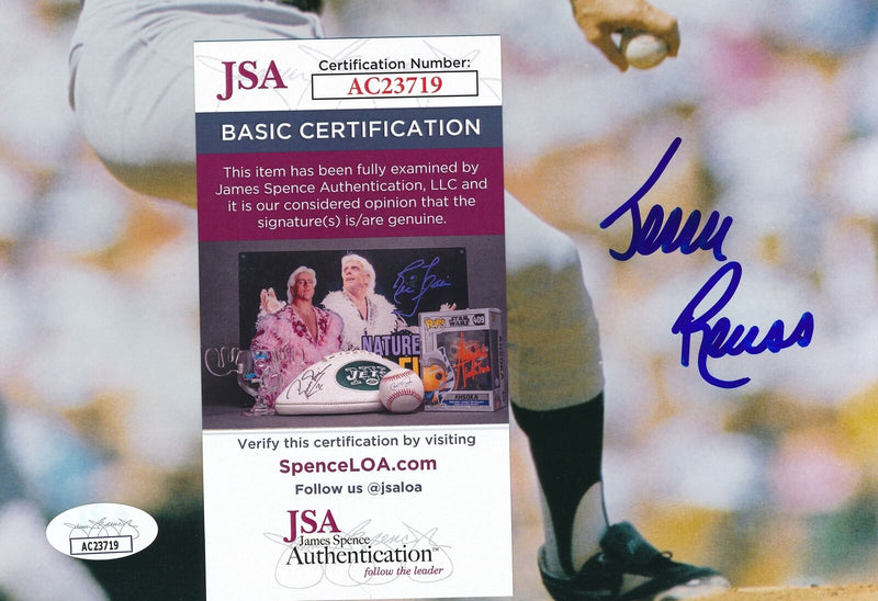 Jerry Reuss Autographed 8x10 Photo Chicago White Sox JSA