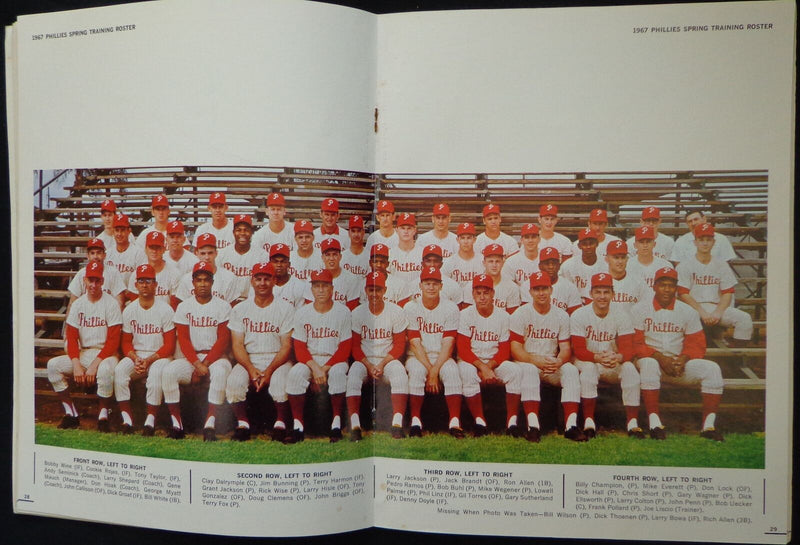 1967 Philadelphia Phillies Yearbook