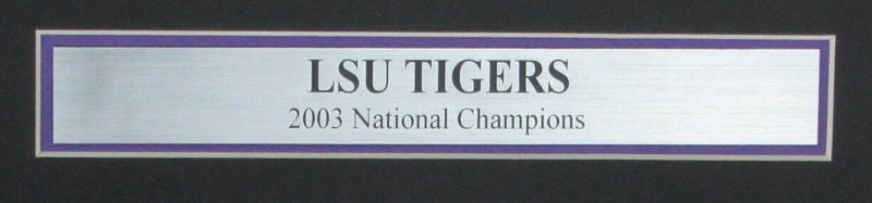 The Advocate Newspaper 2004 Sugar Bowl LSU 2003 National Champs Framed 165884