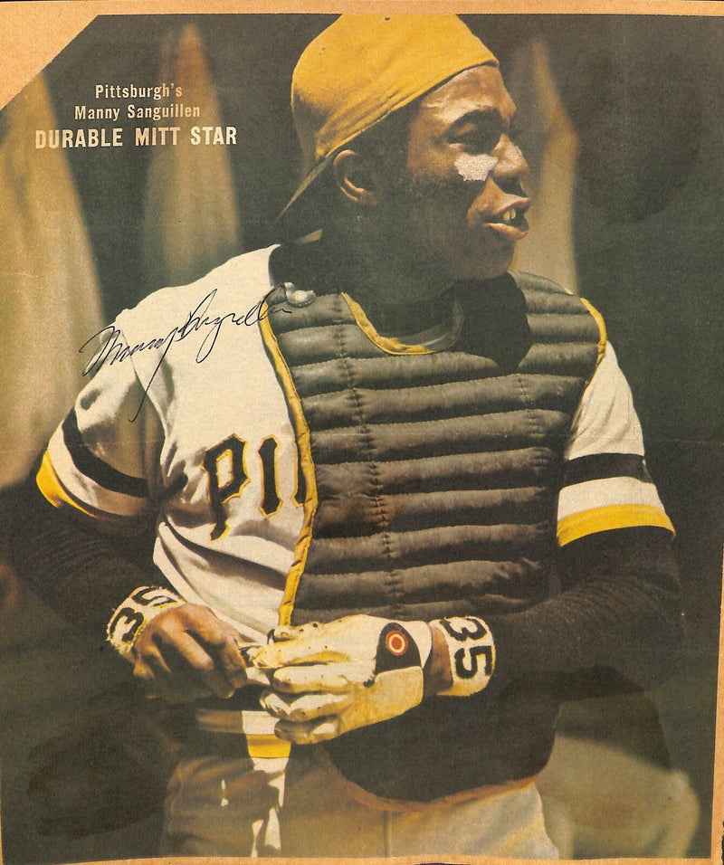 Willie Stargell Pittsburgh Pirates HOF Signed 10x12 Sporting News Cover 180769