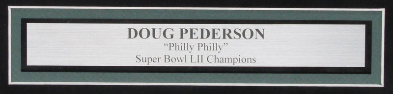 Doug Pederson Autographed Philly Special Eagles 11X14 Photo Framed Beckett 88714