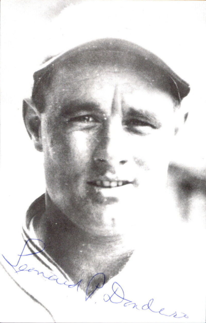 Len Dondero St. Louis Browns Signed/Autographed 3x5  Photo 178193