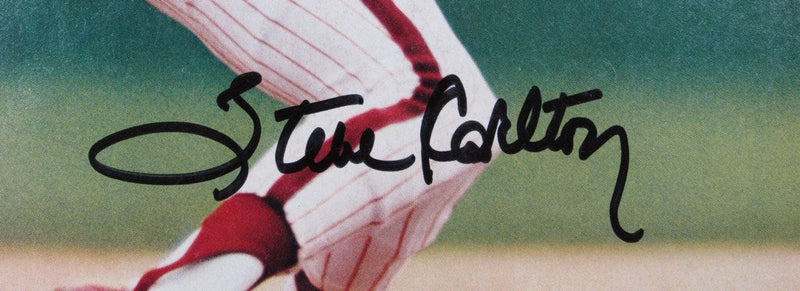 Steve Carlton HOF Signed 1973 Sports Illustrated NOLABEL Phillies PSA/DNA 185019
