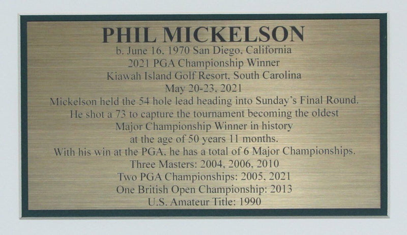 Phil Mickelson 2021 PGA Champion Photo Collage Framed 161198