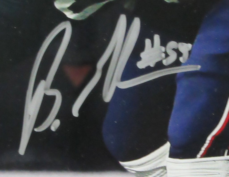 Brandon Graham Eagles Autographed/Signed 16x20 Photo Framed Fanatics 138953