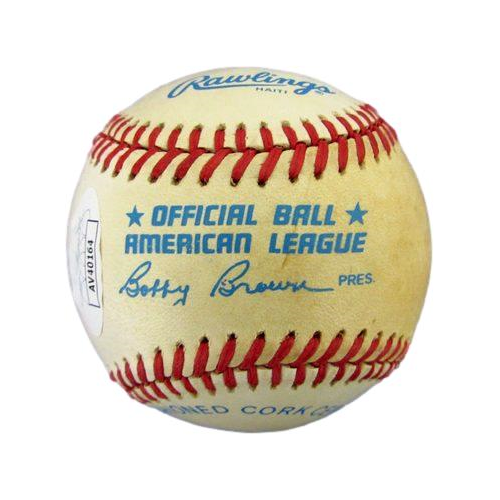 Sal Bando Autographed/Signed OAL Baseball Oakland As JSA 188457