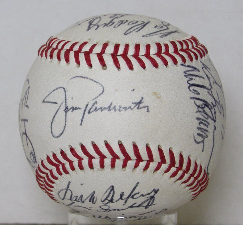1992 Team Autographed Rawlings OEL Baseball New Britain Red Sox