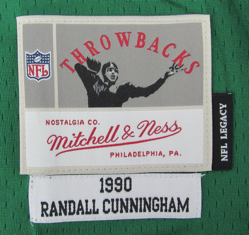 Randall Cunningham Signed Eagles Mitchell & Ness Football Jersey PSA/DNA 190723