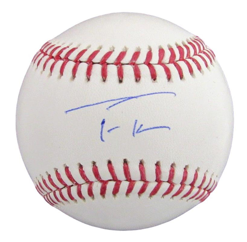 Trea Turner Signed Rawlings OML Baseball Philadelphia Phillies Beckett 188188