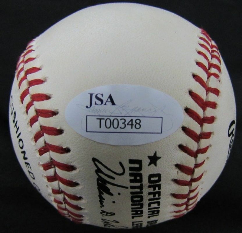 Mark Grace Chicago Cubs Autographed/Signed Rawlings Baseball JSA 130809