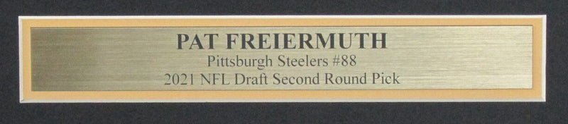 Pat Freiermuth Pittsburgh Steelers Signed/Auto 11x14 Photo Framed Beckett 167852