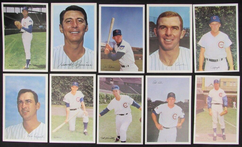 1969 Chicago Cubs Team Set of (20) Jewell Tea 6x9 Photos Banks/Jenkins 180861
