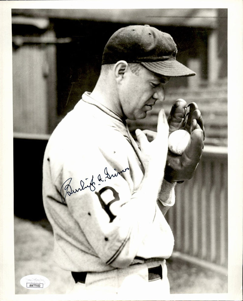 Berleigh Grimes HOF Signed/Autographed 8x10 Photo Pittsburgh Pirates JSA 191438