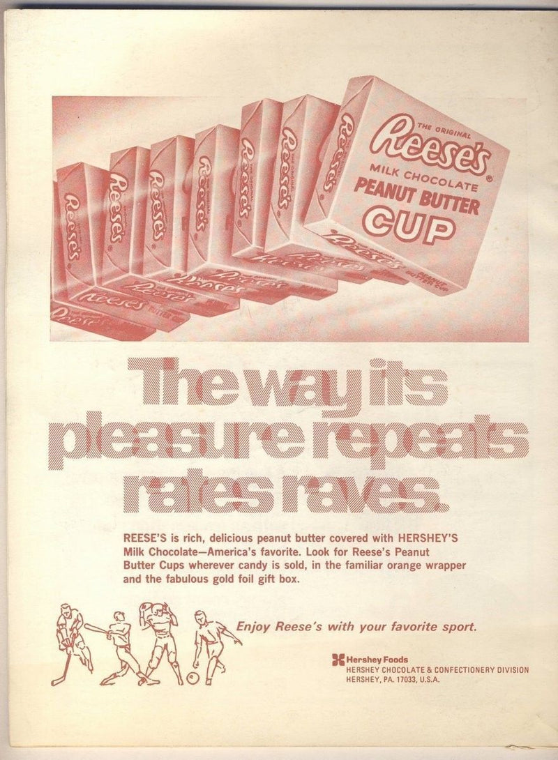 Hershey Bears 4/16 1970 Program vs. Springfield AHL 127973