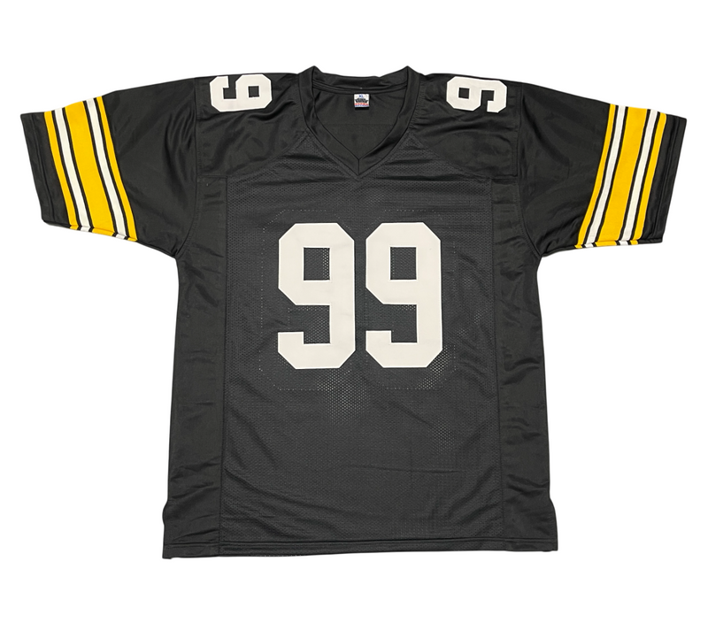 Levon Kirkland Signed Pittsburgh Steelers Custom Jersey 3x Ins Beckett W BAS COA