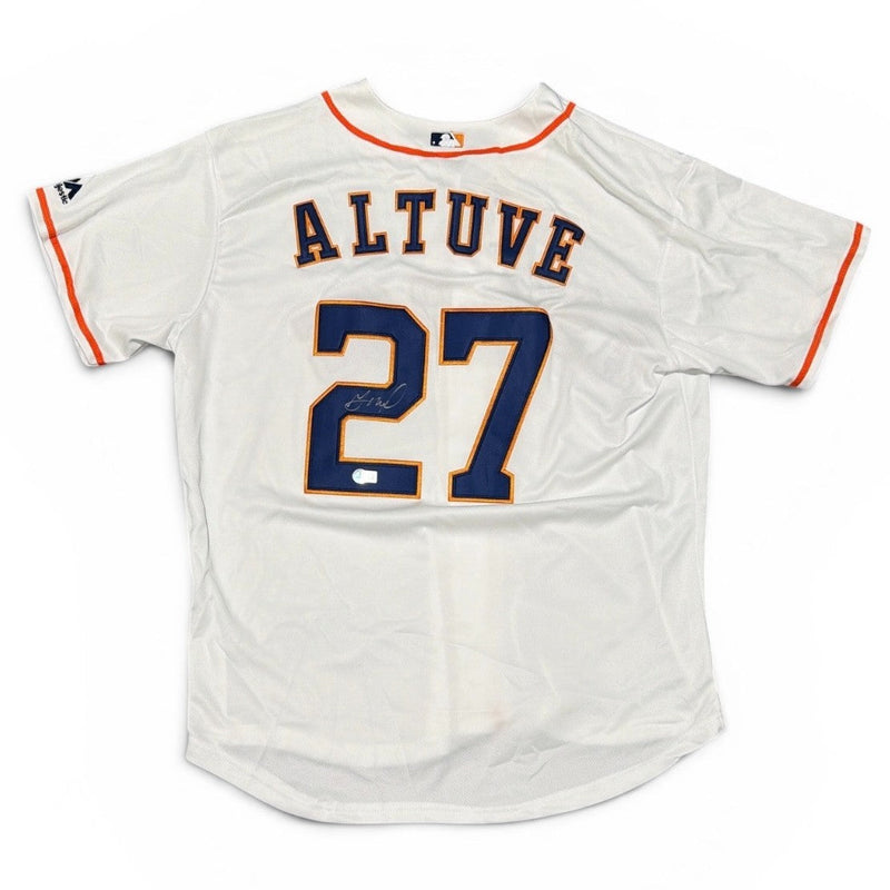 Jose Altuve Signed Autographed Houston Astros Custom Replica Jersey BAS COA