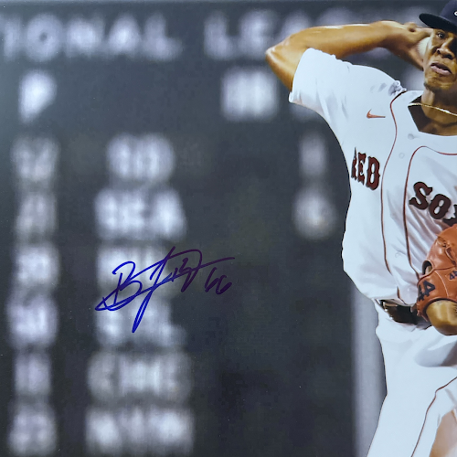 Brayan Bello Signed Autographed 16x20 Photo Beckett Witness BAS COA Red Sox #3