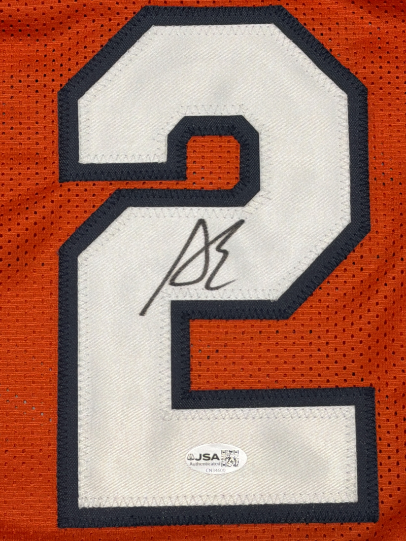 Andrej Stojakovic Signed Illinois Fighting Illini Custom Jersey JSA COA