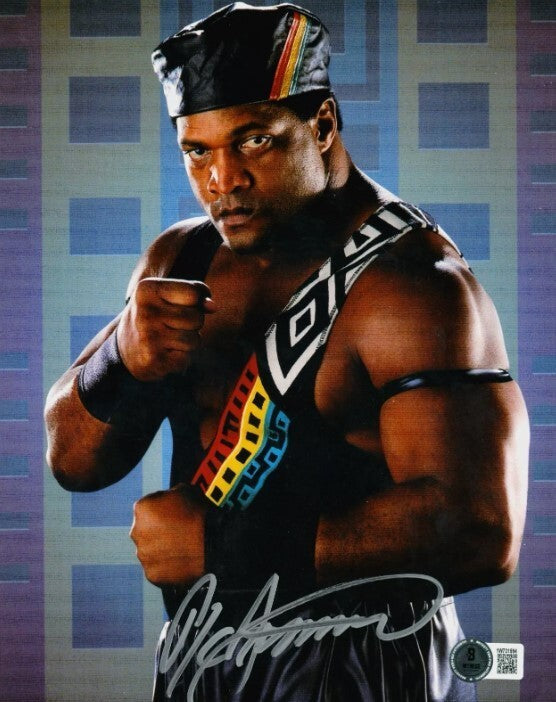 Ron Simmons Signed Autographed 8x10 Photo Beckett Witness BAS COA #3