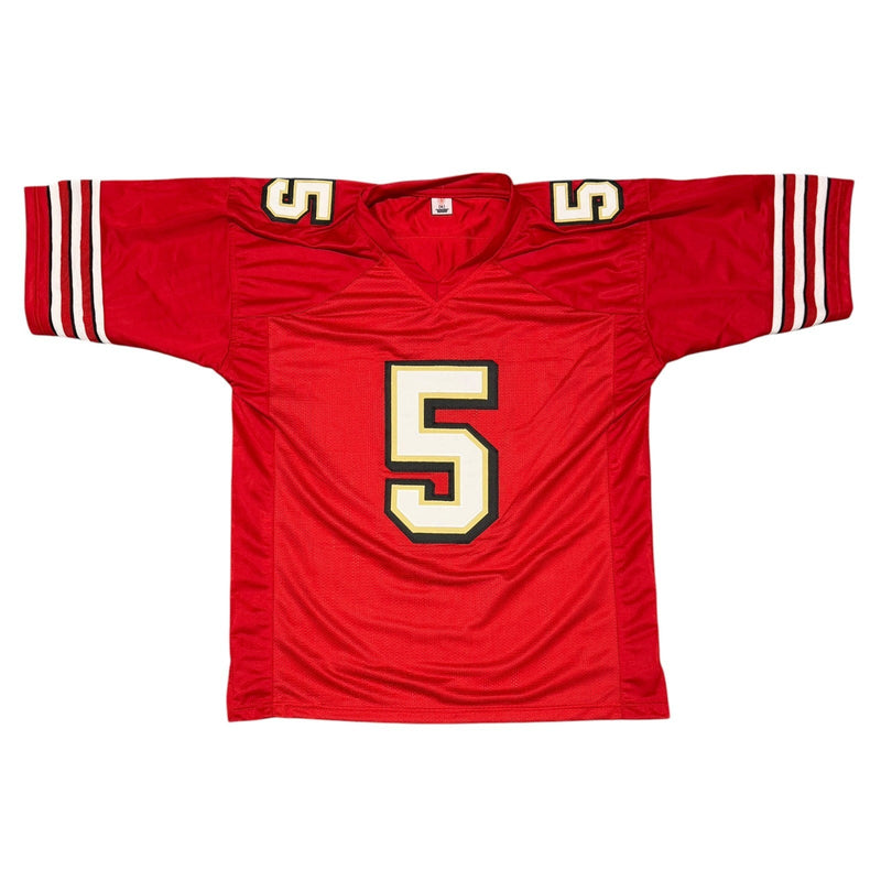Jeff Garcia Signed San Francisco 49ers Custom Jersey JSA Witness COA