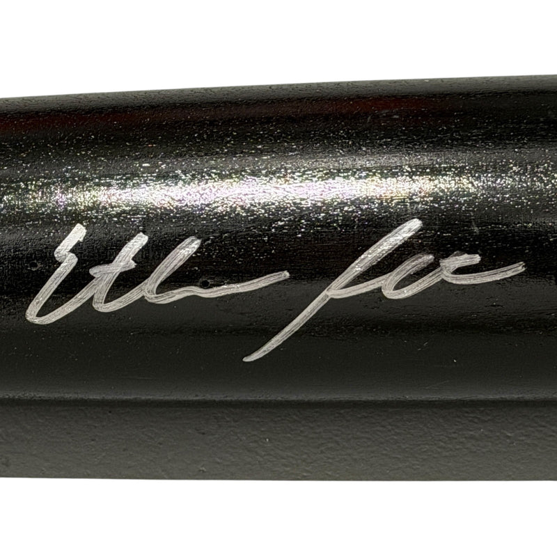 Ethan Petry Signed Black Louisville Slugger Bat JSA Witness COA Nationals