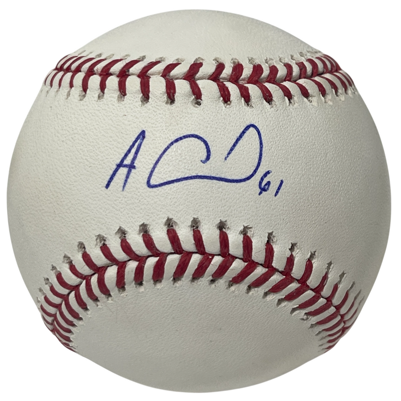 Adam Conley Signed Autographed ROMLB Baseball Miami Marlins LSCM COA