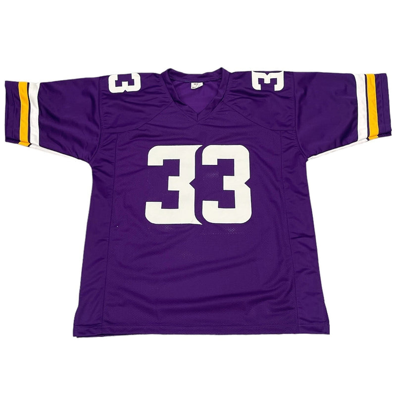 Aaron Jones Signed Minnesota Vikings Custom Jersey Beckett Witness BAS COA