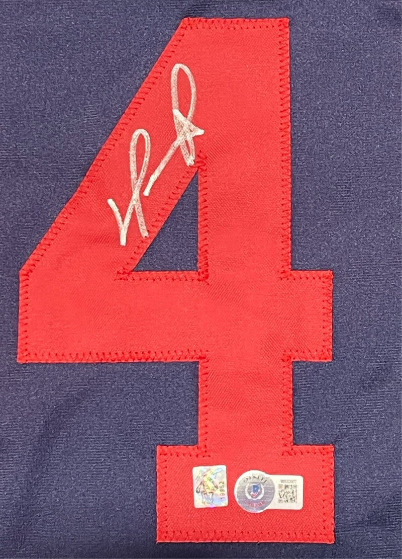David Ortiz Signed Red Sox Players Weekend Custom Jersey Beckett Wit BAS COA