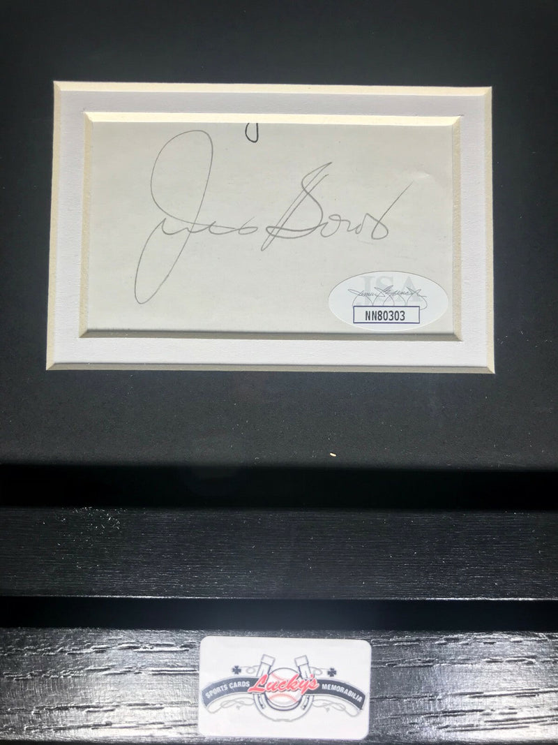 Julius Boros Signed Autographed 12x16 Framed Photo & Cut JSA COA