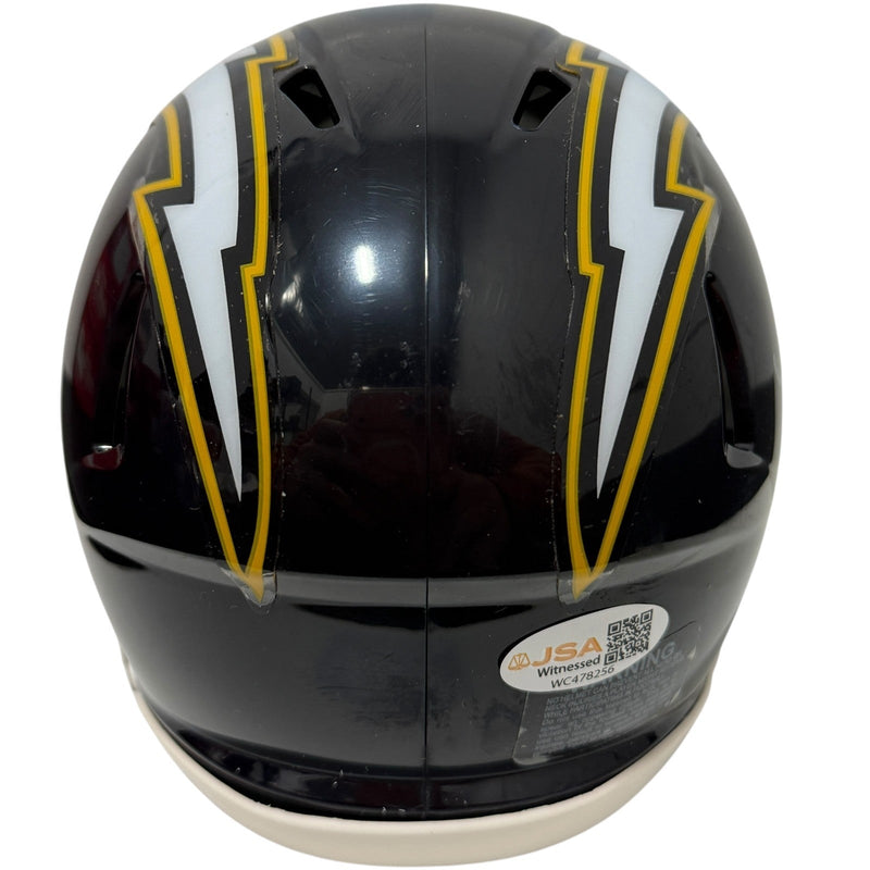 Anthony Miller Signed San Diego Chargers TB Mini Helmet w 5x Pro JSA Witness COA
