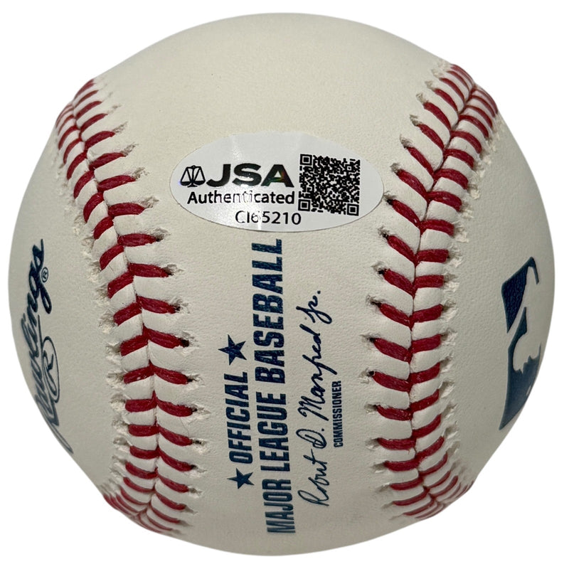 Luke Weaver Signed Autographed ROMLB Baseball w/ Go Seminoles JSA COA Mets
