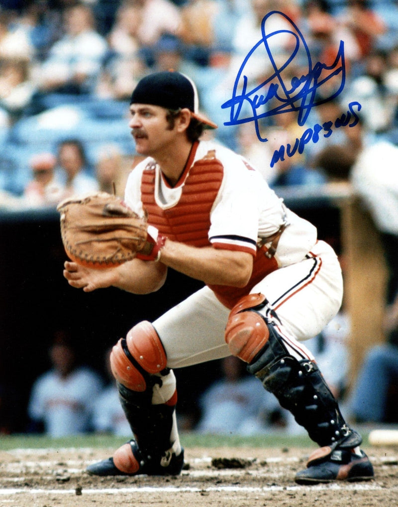 Rick Dempsey Signed Auto Baltimore Orioles 8x10 Photo w/ MVP 83 WS LSCM COA