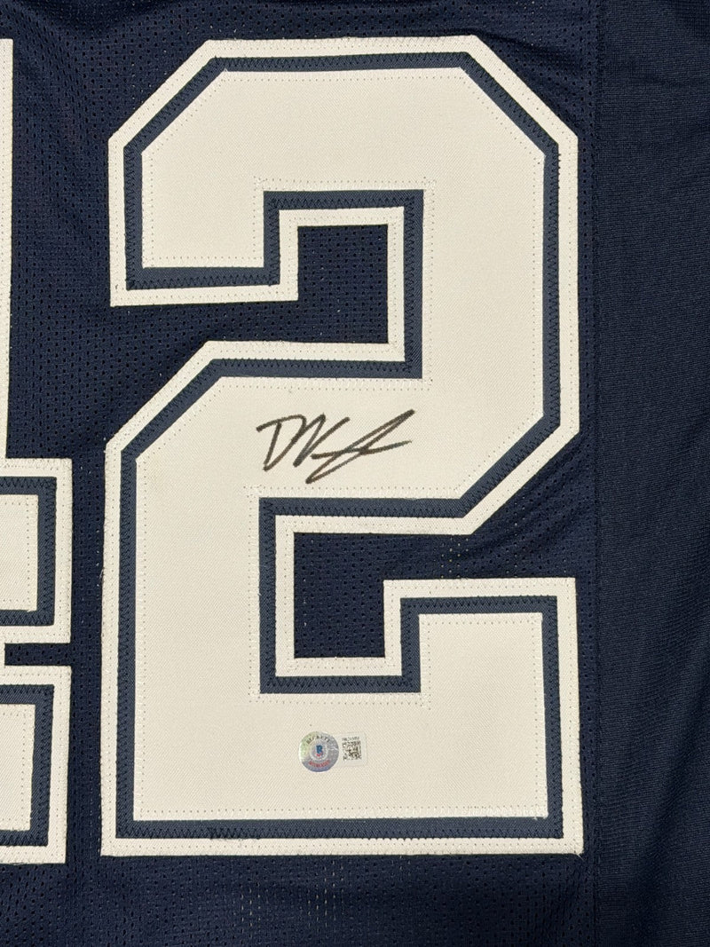Deuce Vaughn Signed Dallas Cowboys Custom Jersey Beckett Witness BAS COA