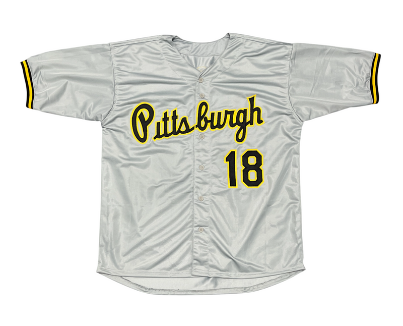 Andy Van Slyke Signed Pittsburgh Pirates Custom Jersey Beckett Witness BAS COA