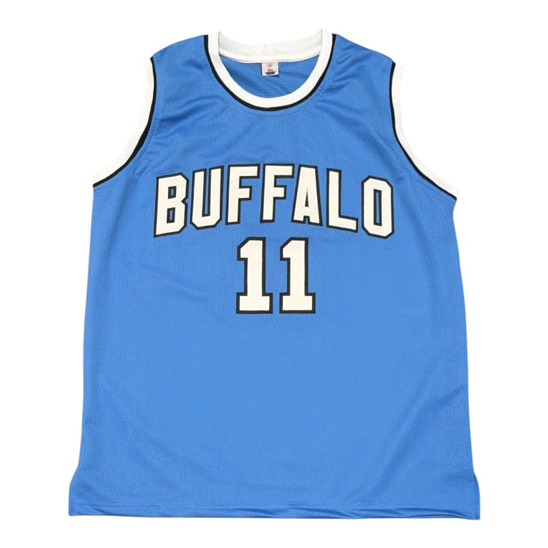 Bob McAdoo Signed Buffalo Braves Custom Jersey w/ HOF 2000 JSA Witness COA